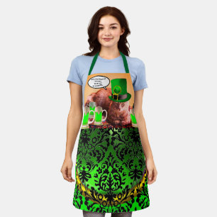 TABLIER ST.PATRICK'S DAY CHAT LEPRECHAUN CASQUETTE IRISH B