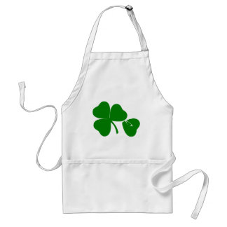 Tablier St Patrick's Day - Obtenez Lucky 3 + 1 feuilles = 