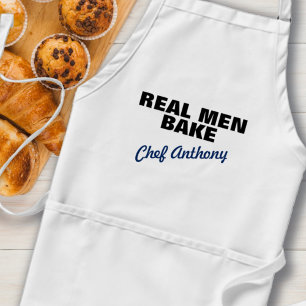 Tablier standard personnalisé pour hommes qui cuis