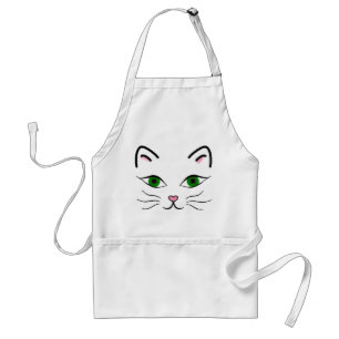 Tablier standard - Visage Kitty