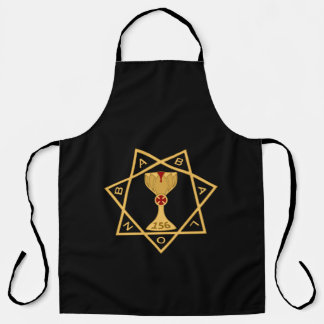 Tablier Star of Babalon Apron avec logo or