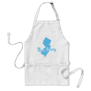 Tablier State New Jersey Adult Apron