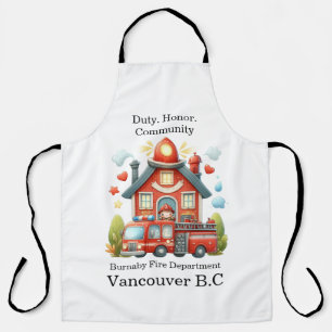 Tablier Station de feu rouge gaie et camion