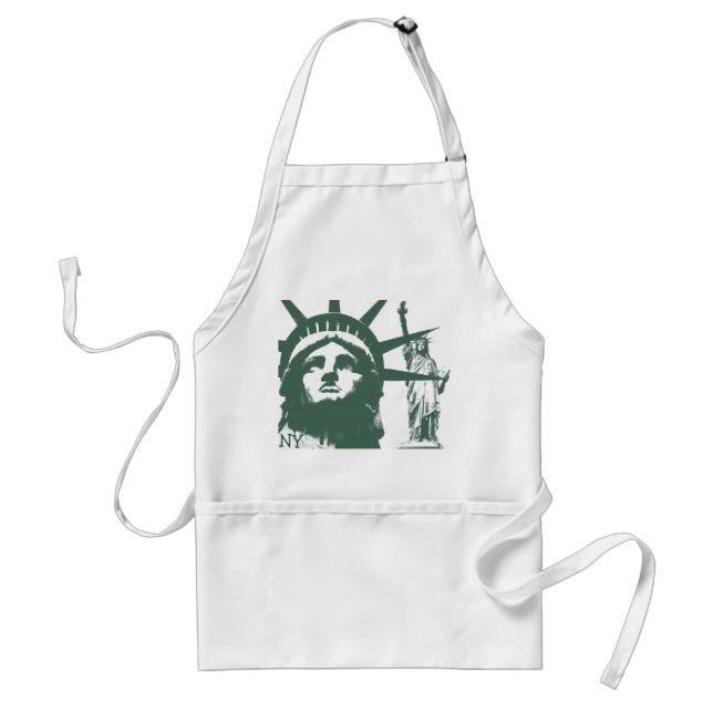 Tablier Statue de la Liberté Apron New York Souvenirs Cook (Devant)