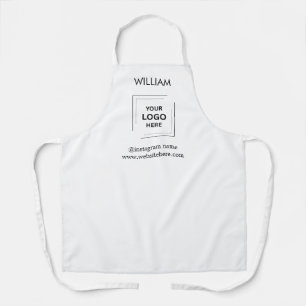 Tablier Style de marque de nom de personnel d'employé