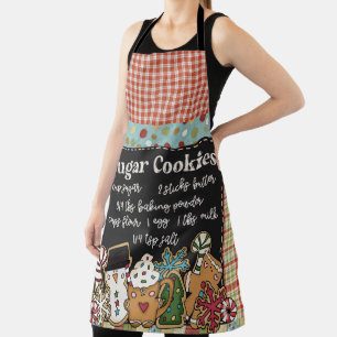 Tablier Suagr Cookie Christmas Baking Apron
