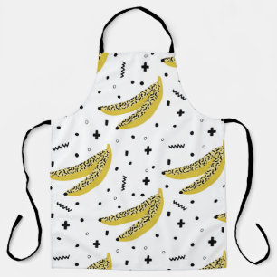 Tablier Summer seamless pattern with bananas in pop art st