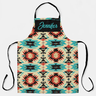 Tablier Sunburst à motifs amérindiens