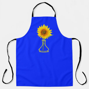 Tablier Sunflower Power Sunflower et Vase