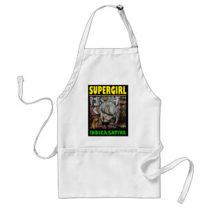 TABLIER SUPER GIRL INDICA SATIVA