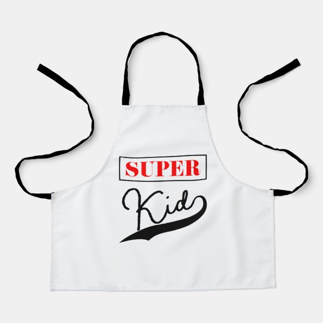 Tablier Super Kid (Recto)