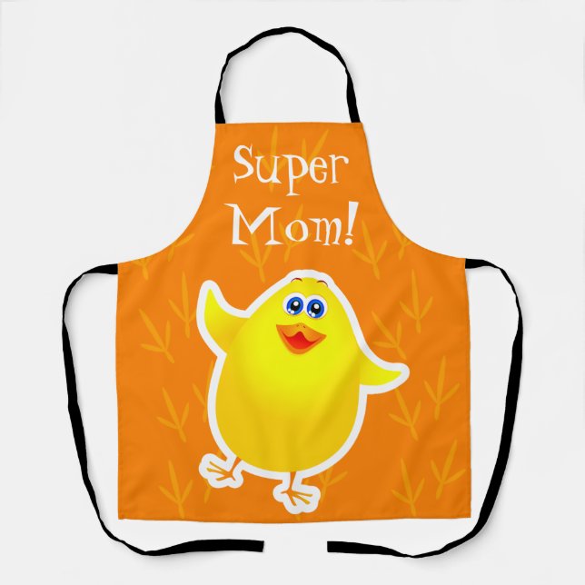 Tablier Super Maman ! (Recto)