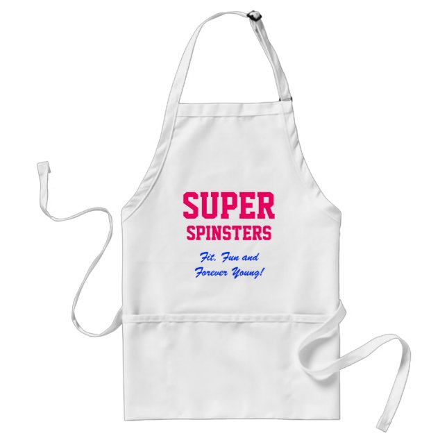 Tablier SUPERBE, célibataires, ajustement, amusement et (Devant)