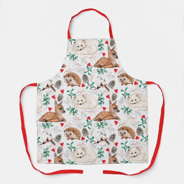 Tablier Superficie des critères de forêt mignonnes (Recto)