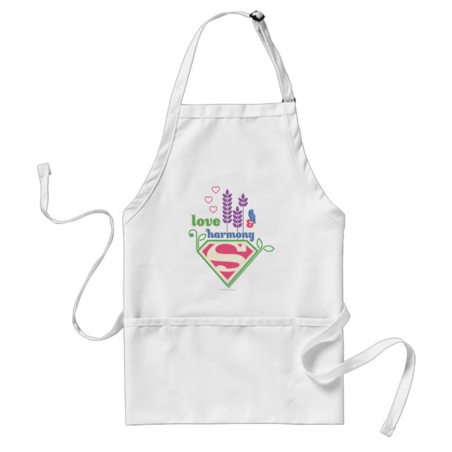 Tablier Supergirl Love & Harmony (Devant)