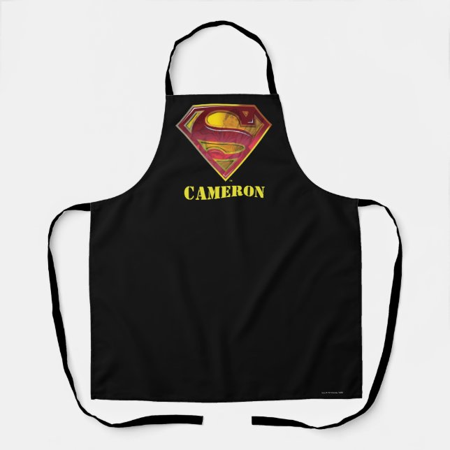 Tablier Superman S-Shield | Logo de réflexion (Recto)