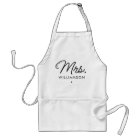 Sur Mesure, Mme Est. Script élégant moderne nouvel