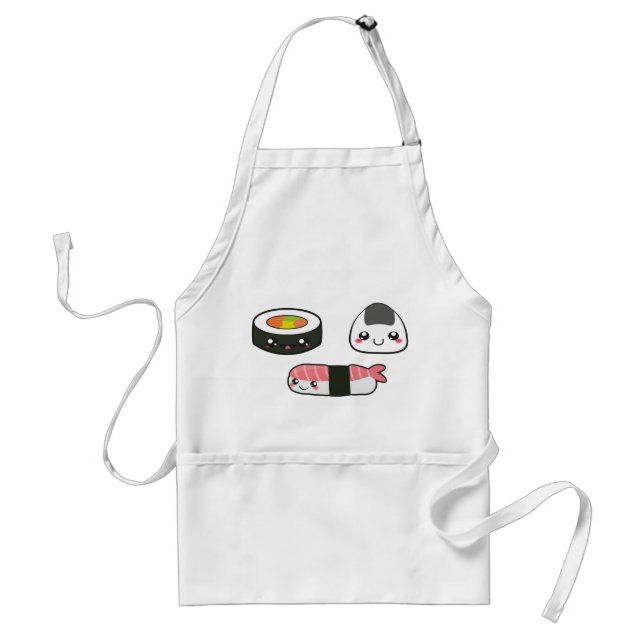 Tablier Sushi mushi (Devant)