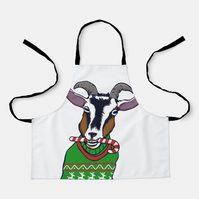 Tablier Sweater de Goat Christmas (Recto)