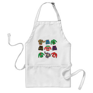 Tablier Sweaters et gilets de Noël moches