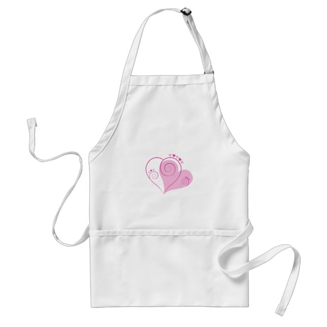 Tablier Sweet Cute Happy Valentine Love Hearts (Devant)