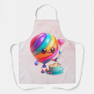 Tablier Sweet Rainbow Barista Apron