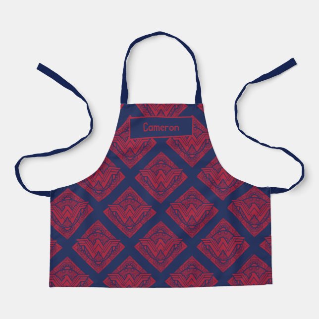 Tablier Symbole amazonien Wonder Woman (Recto)