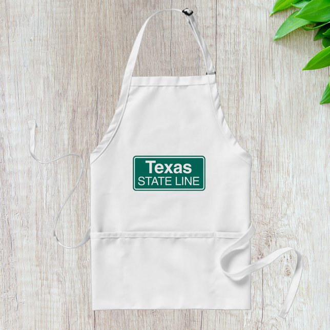 Tablier SYMBOLE DE LA ROUTE DU Texas State Line (Créateur téléchargé)