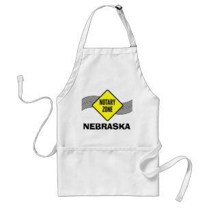 Tablier Symbole de la route jaune de la zone Noir Nebraska