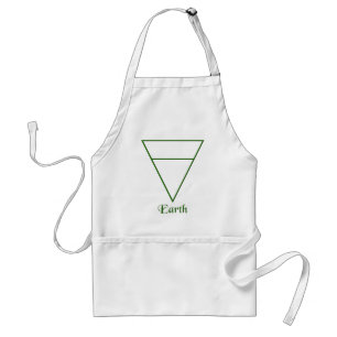 Tablier Symbole de l'élément Terre de Pagan