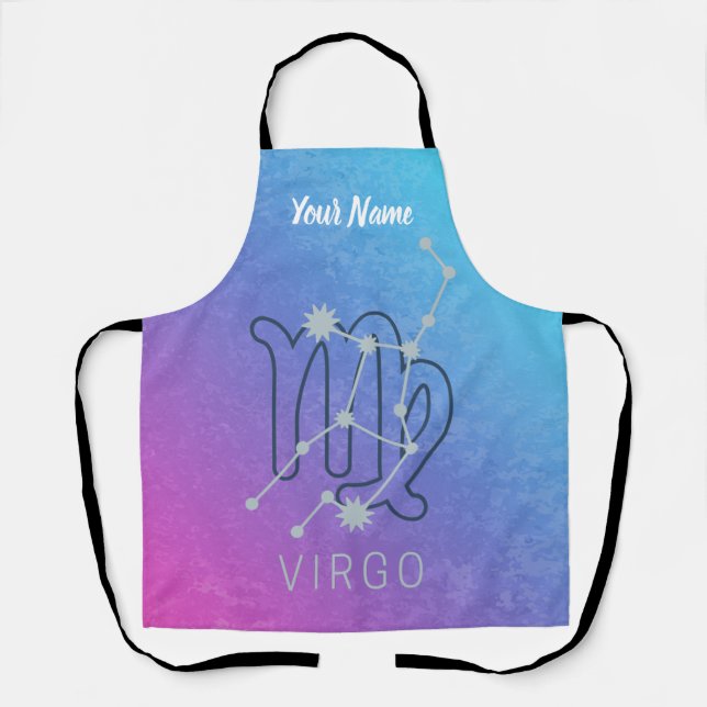 Tablier Symbole Virgo Zodiac Star Horoscope Constellation (Recto)