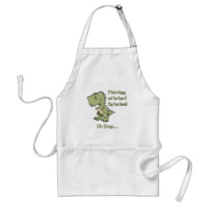 Tablier T-Rex heureux