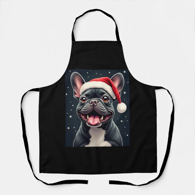 Tablier T-Shirt à manches longues pour chien de taureau fr (Recto)