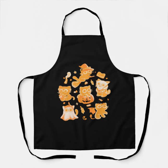 Tablier T-shirt éffrayant Kittens classique (Recto)