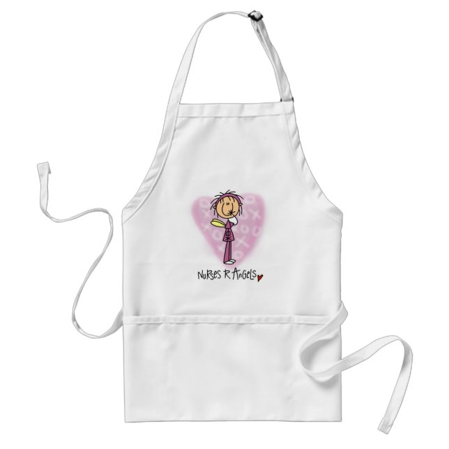 Tablier T-shirts et cadeaux d'anges des infirmières R (Devant)