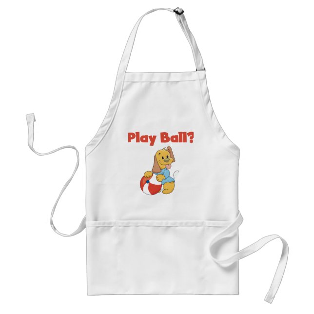 Tablier T-shirts et cadeaux de boule de jeu (Devant)