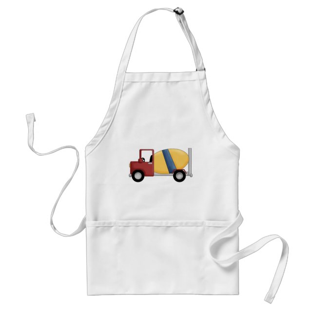 Tablier T-shirts et cadeaux de mélangeur de ciment (Devant)