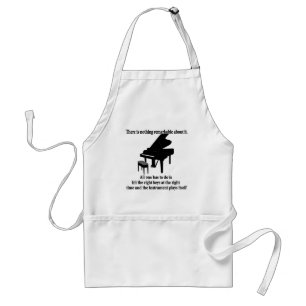 Tablier T-shirts et cadeaux de musicien de pianiste