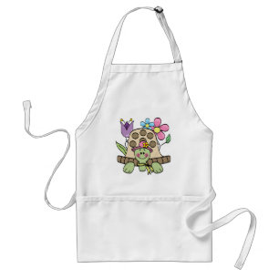 Tablier T-shirts et cadeaux de tortue de printemps