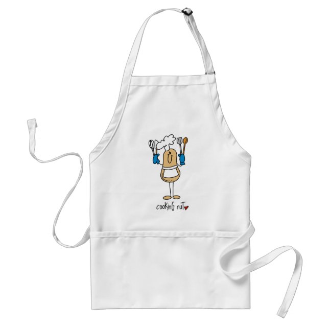 Tablier T-shirts et cadeaux d'écrou de cuisine (Devant)