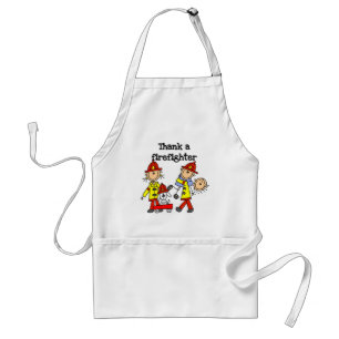 Tablier T-shirts et cadeaux Merci à un pompier