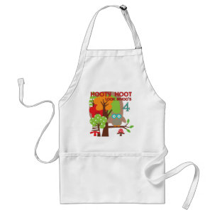 Tablier T-shirts et cadeaux Owl 4th Birthday