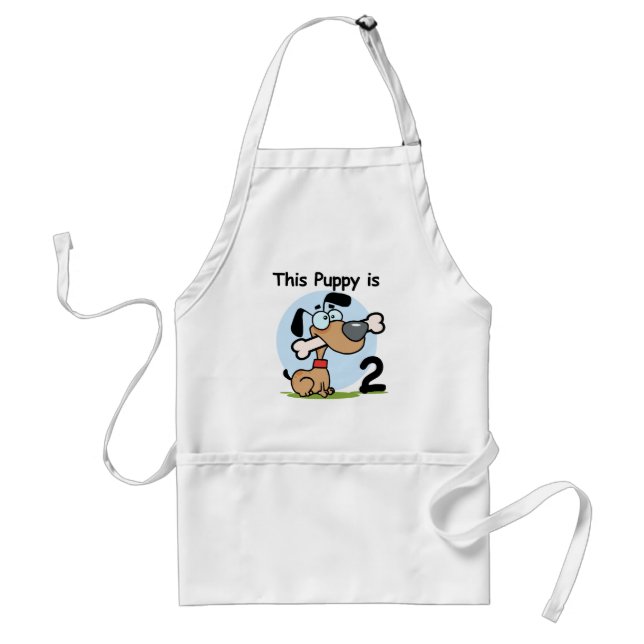 Tablier T-shirts et cadeaux pour le 2ème anniversaire de c (Devant)