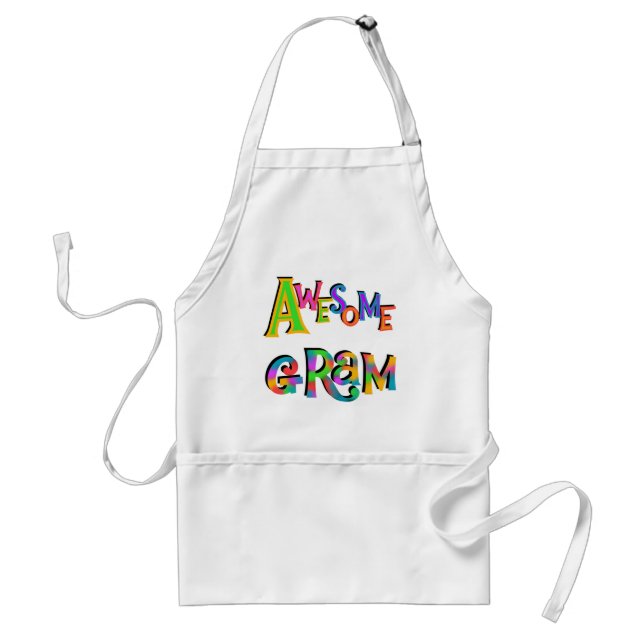 Tablier T-shirts et cadeaux superbes Gram (Devant)