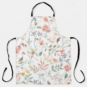 Tablier Tabard à Impression Florale Douce