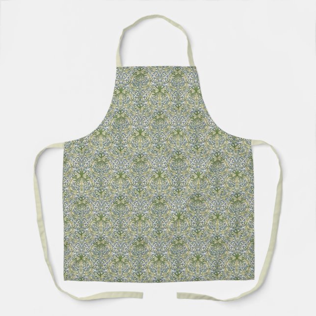 Tablier Tabard à impression intégrale de jacinthes des pré (Recto)