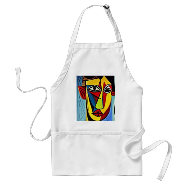 Tablier Tabard d'art abstrait (Devant)