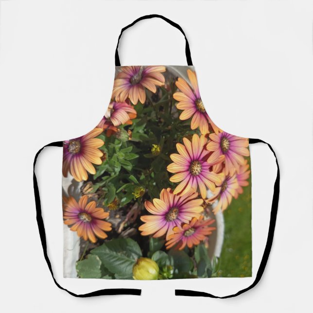 Tablier Tabard de jardin aux tournesols – Tabard de cuisin (Recto)