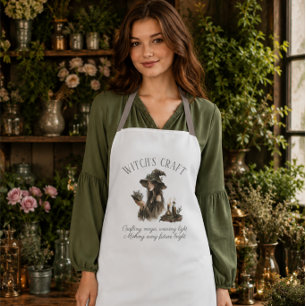 Tablier Tabard de sorcière Cottagecore avec Sortilège Magi