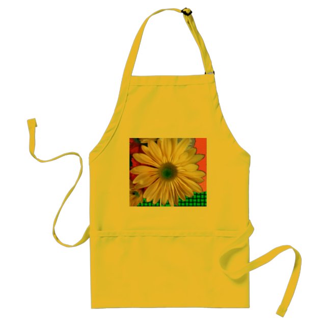 Tablier Tabard Jaune Marguerite (Devant)